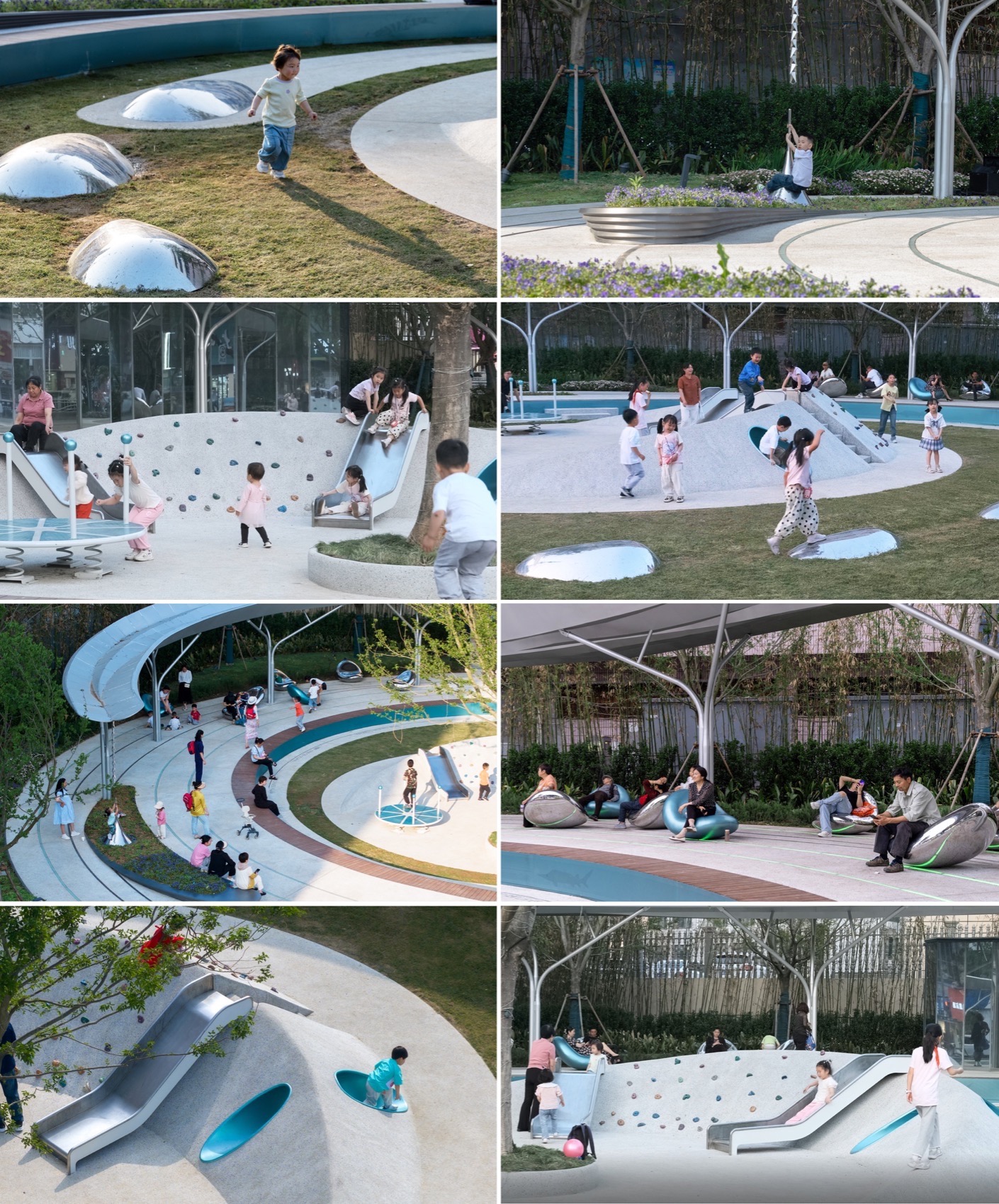 Rotating Water Drop Park by HID Landscape Architecture - 谷德设计网