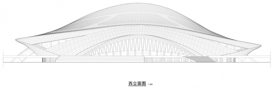 Xiamen New Sports Center Egret Stadium by China Architecture Design and Research Group