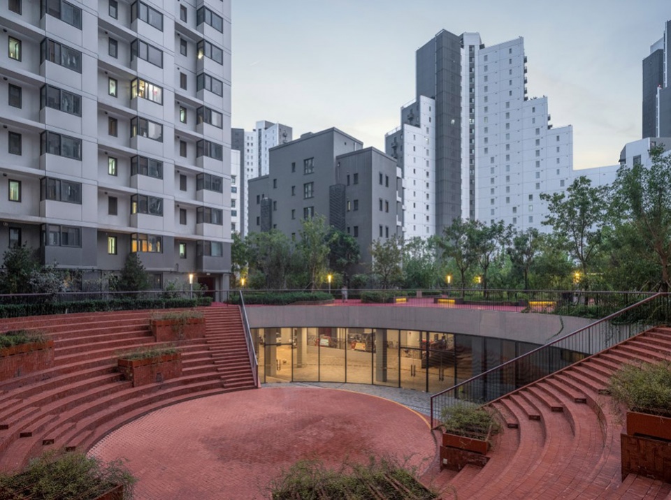 baiziwan social housing by mad