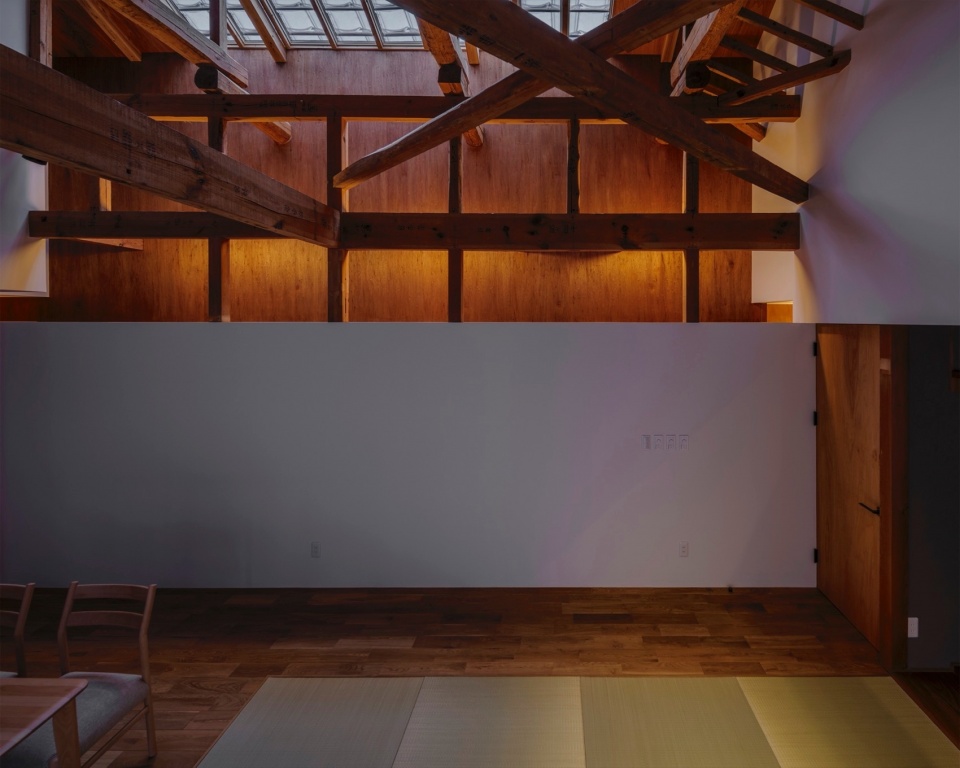 timber framing of 1979 by tsutsumi associates