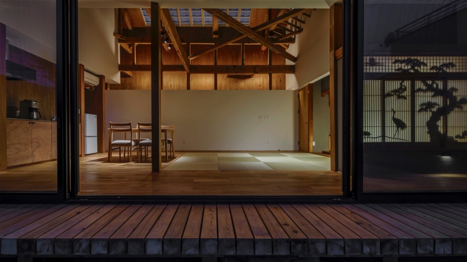timber framing of 1979 by tsutsumi associates