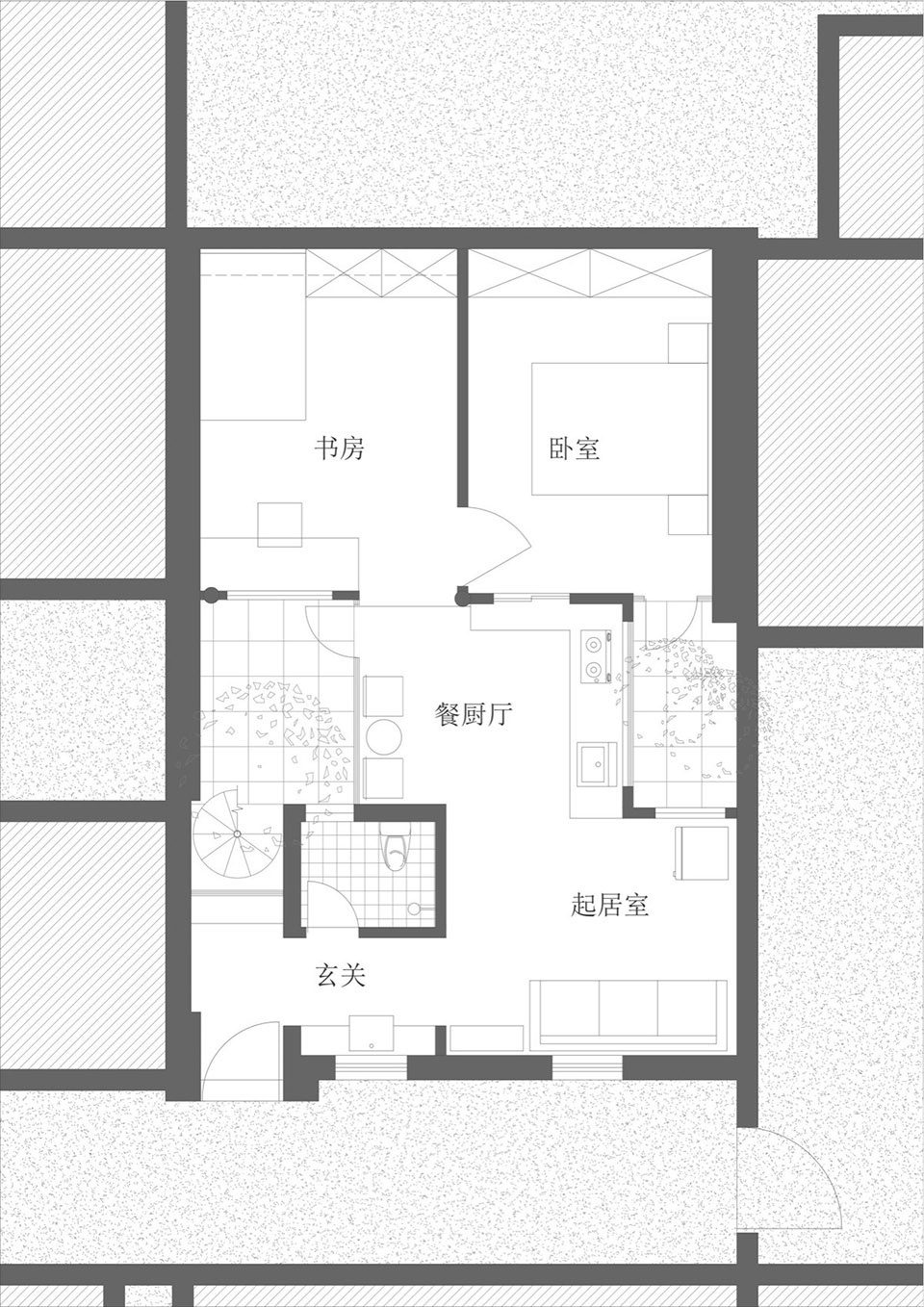 Chimney House Beijing by Atelier KAI Architectes