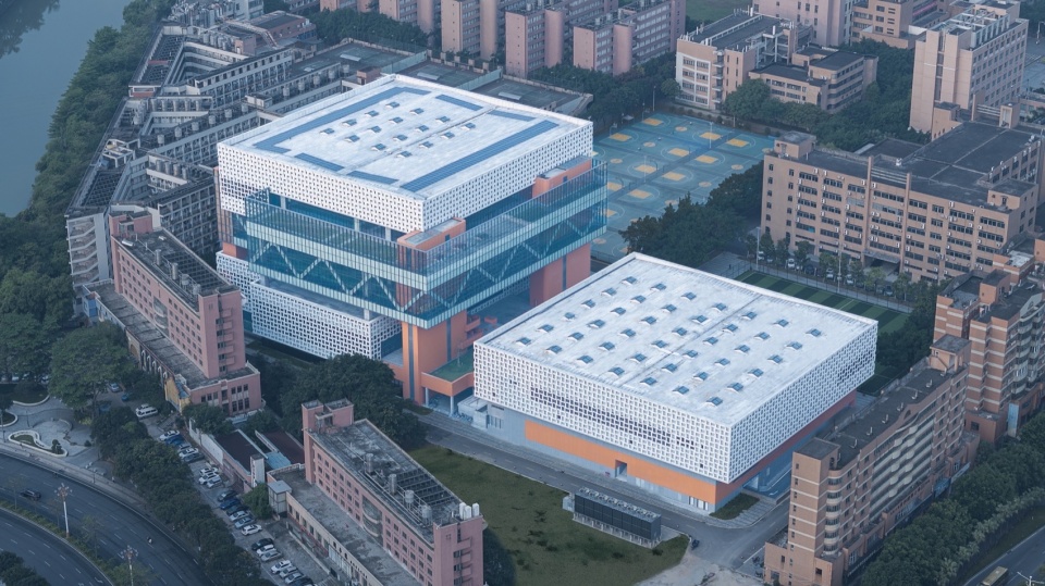The Wuyi University Comprehensive Gymnasium China by SCAD