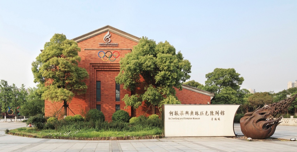 he zhenliang and olympic exhibition hall by nko