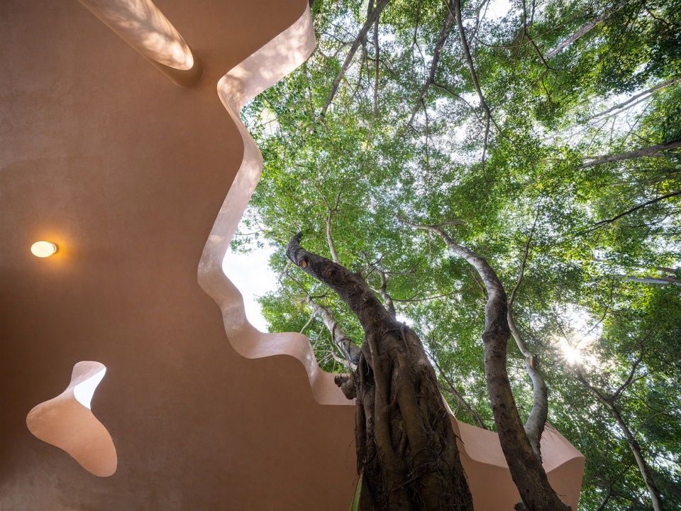 pavilion of pastel shadows at the shiyaling park by studio 10