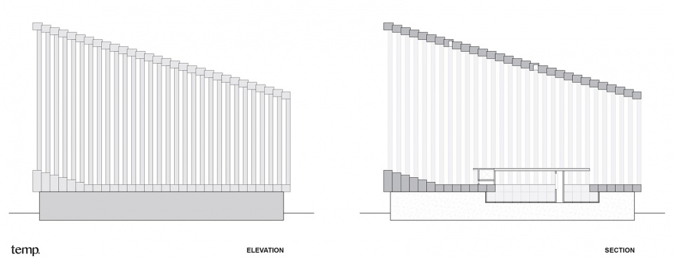 3 to 1 pavilion by temp