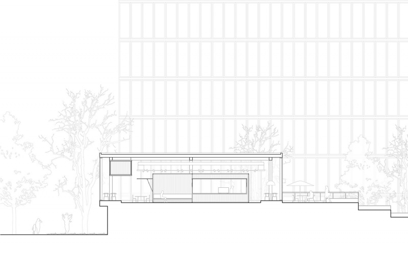 m stand lvgu cafe by 15 studio