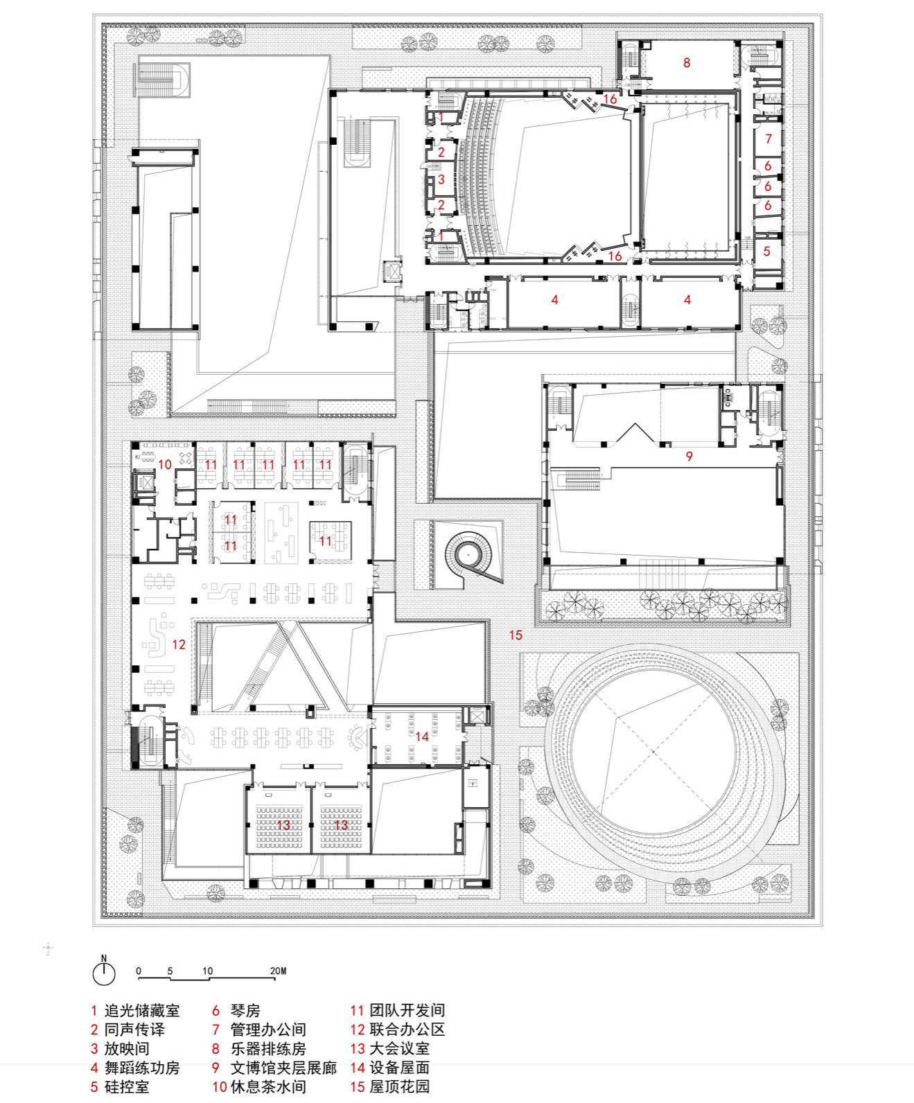 The E5 Cultural Activity Center by Architectural Design Research Institute of SCUT qqm