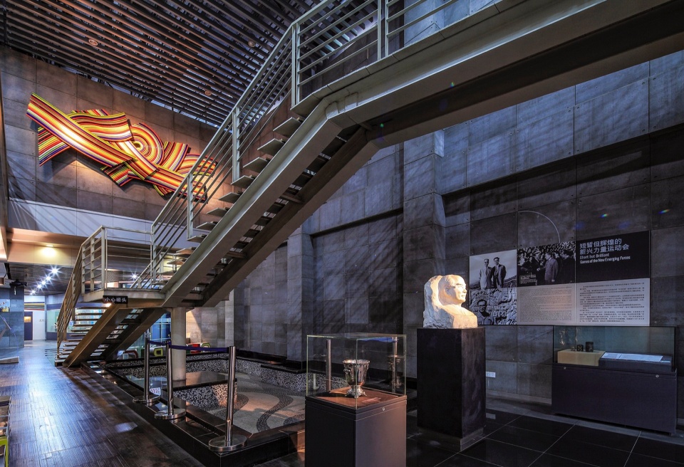 he zhenliang and olympic exhibition hall by nko