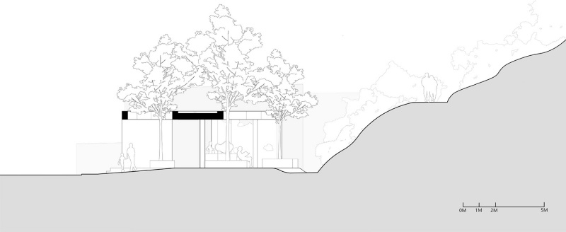 pavilion of pastel shadows at the shiyaling park by studio 10