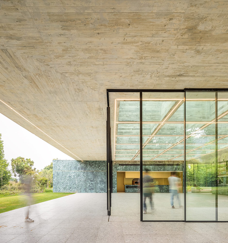 pavilion in the garden by spaceworkers