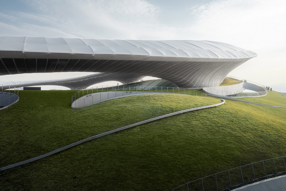 quzhou sports campus by mad