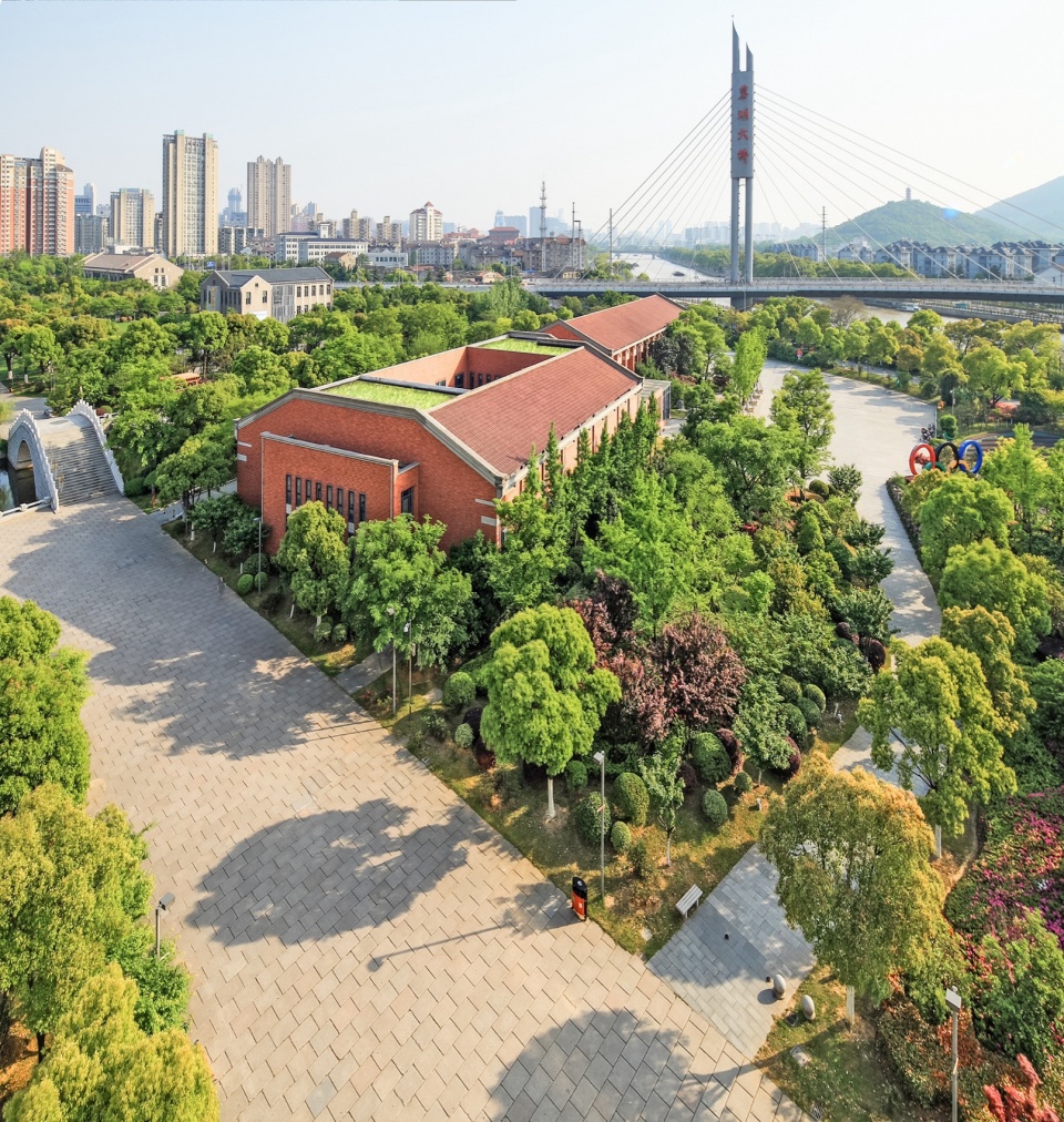 he zhenliang and olympic exhibition hall by nko