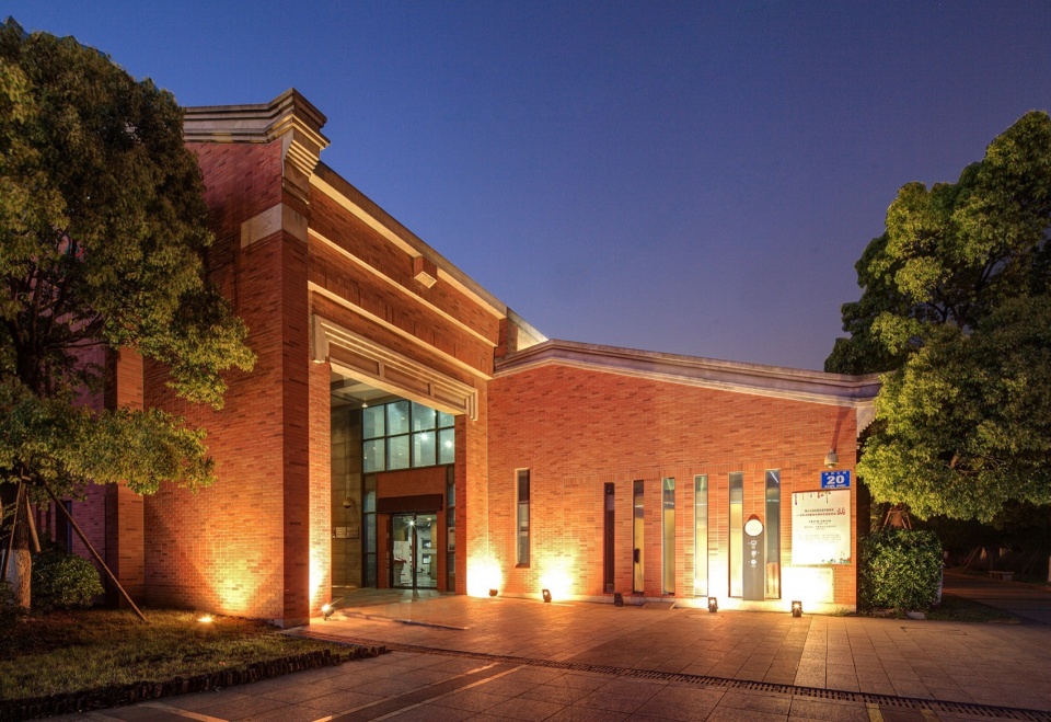 he zhenliang and olympic exhibition hall by nko