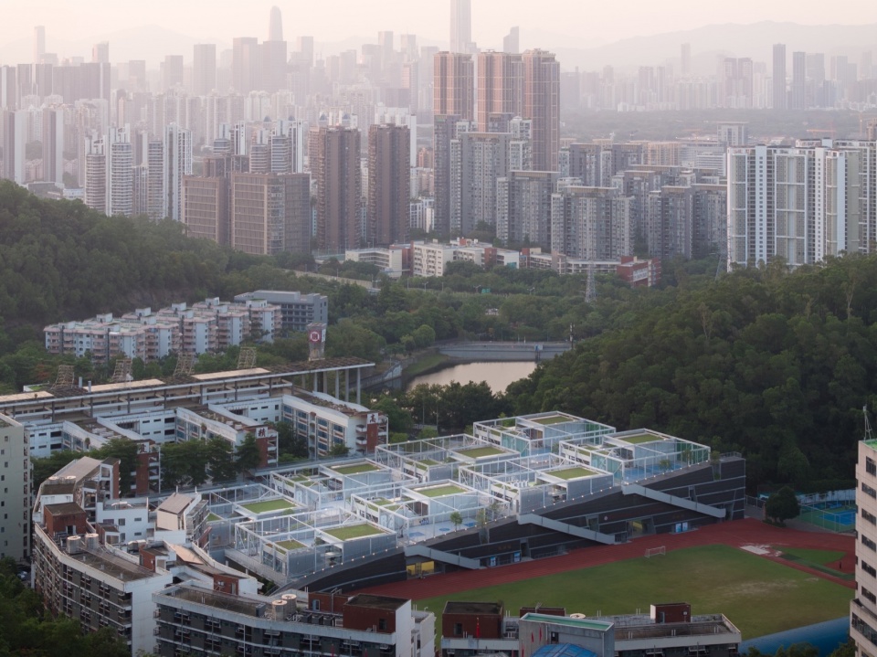 New Sports and Arts Centre of Hongling High School by O office Architects