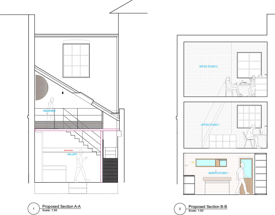 One and a Half CoWorking Studio by Trellik Design Studio nsl