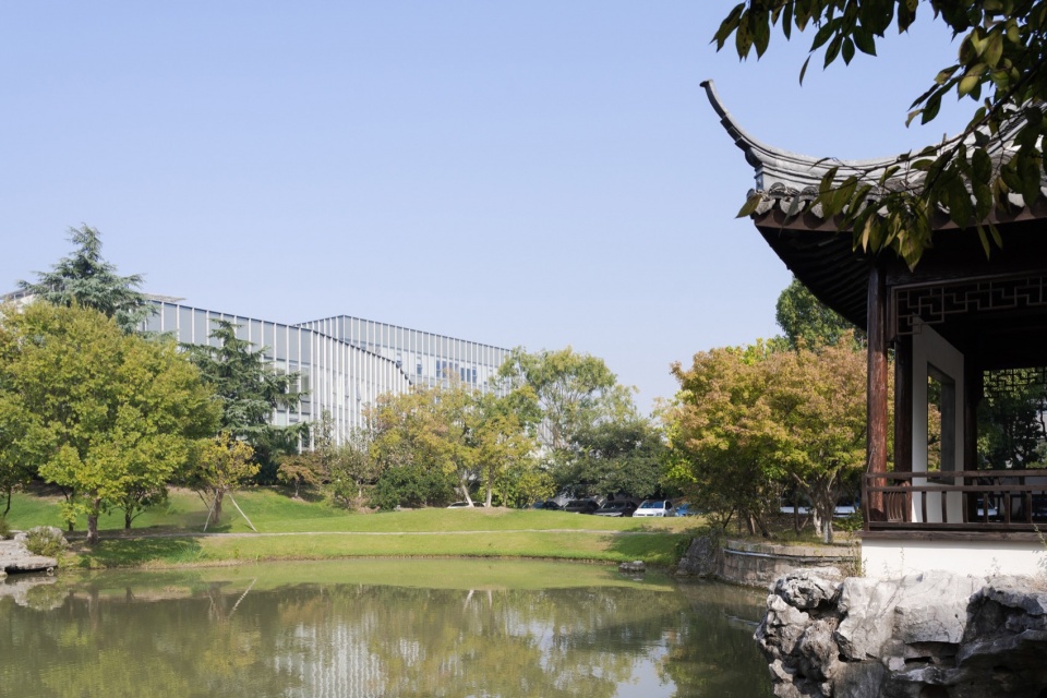 zhejiang zhongda technology office complex by bcbd