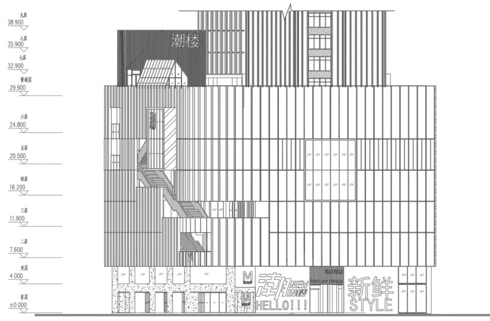 Beijing Road Yue Chao Building NEW IN Renovation Project by Atelier cnS CICADA ART
