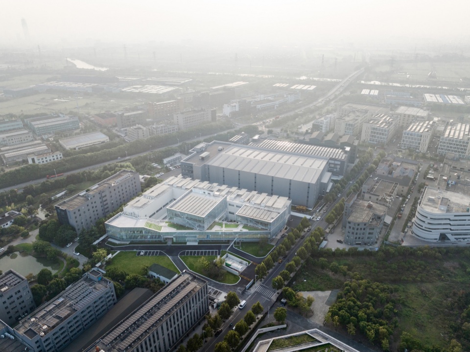 zhejiang zhongda technology office complex by bcbd