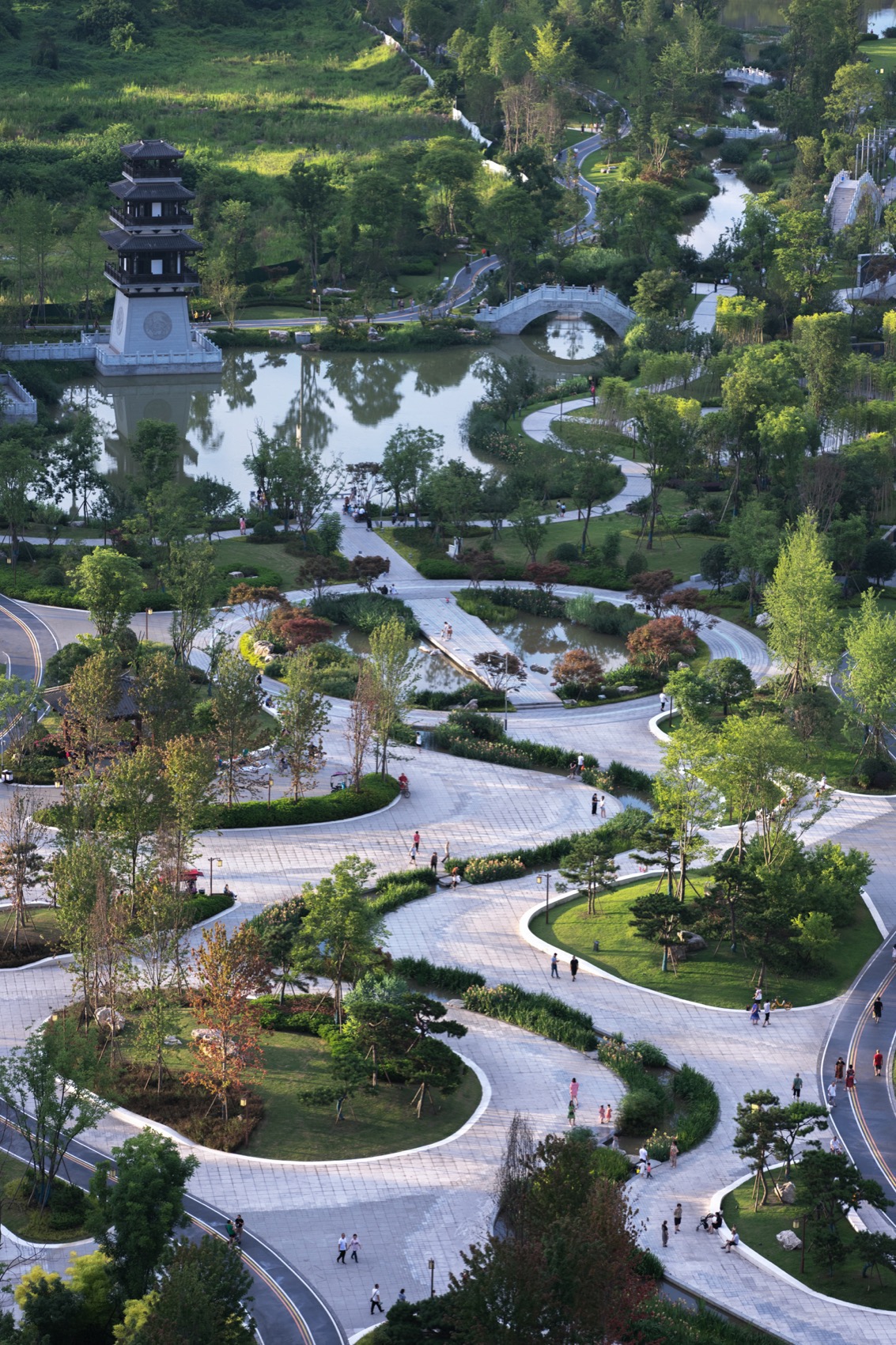 Qionglai Feng Qiu Huang Park by yǒu Landscape Architecture Design Ltd ...