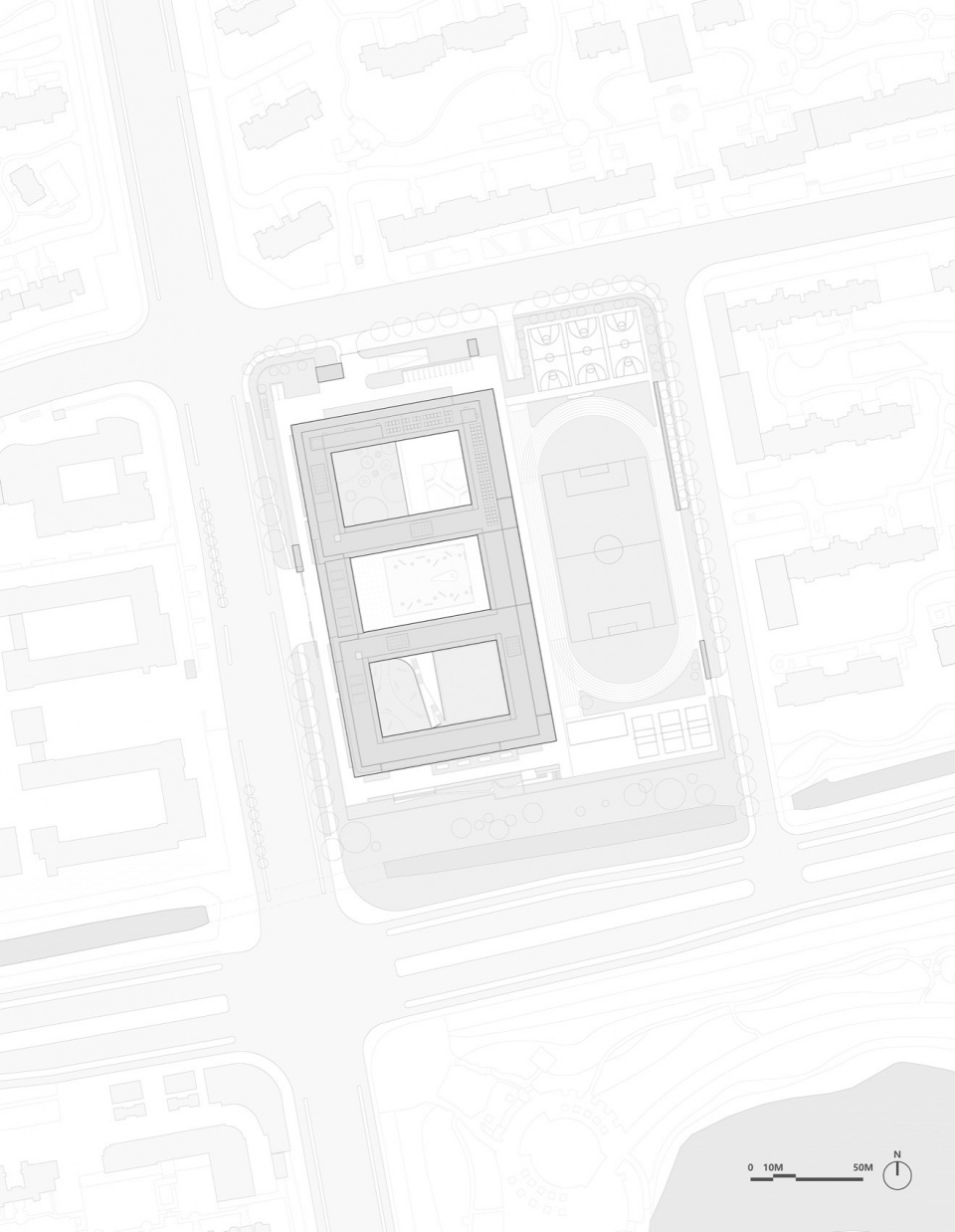 Xianlin Hubei Middle School China by Yanfei Architects
