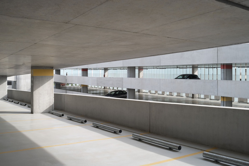 park and ride and bus station by ateliers o s architectes