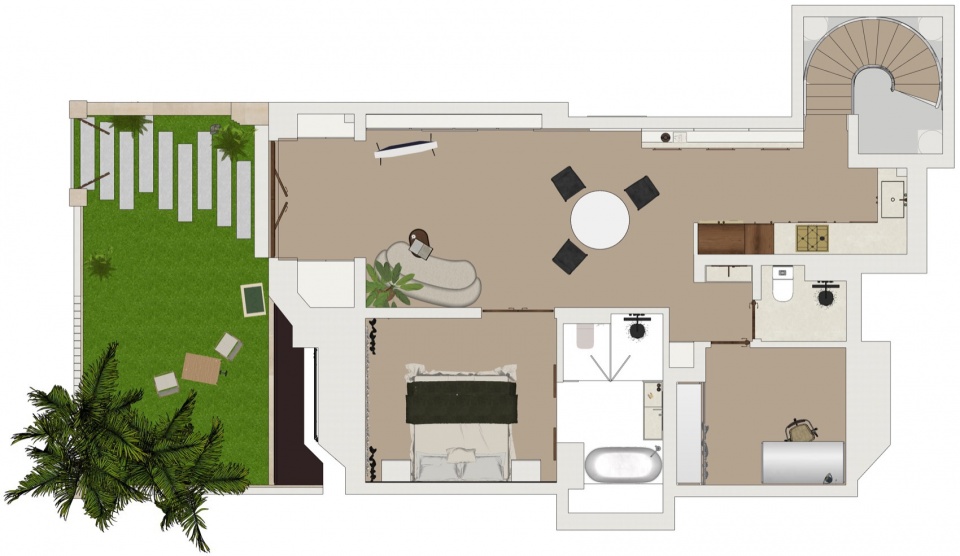 Abu and Muyis Home TSPACE DESIGN studio