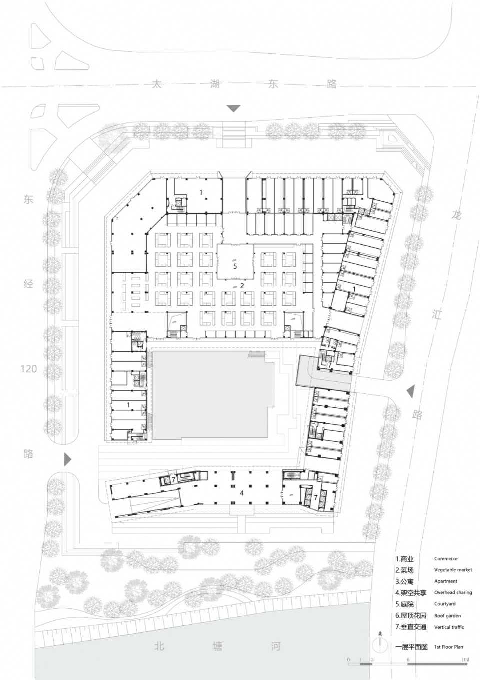 Changzhou Upper View Flats Market Complex by SHUISHI