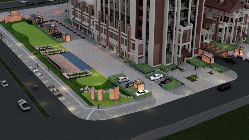 Zhengshun Plaza Landscape Design