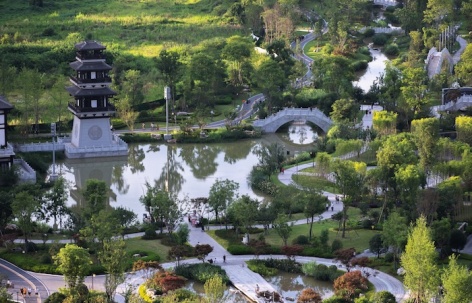 邛崃凤求凰公园，四川 / 元有景观