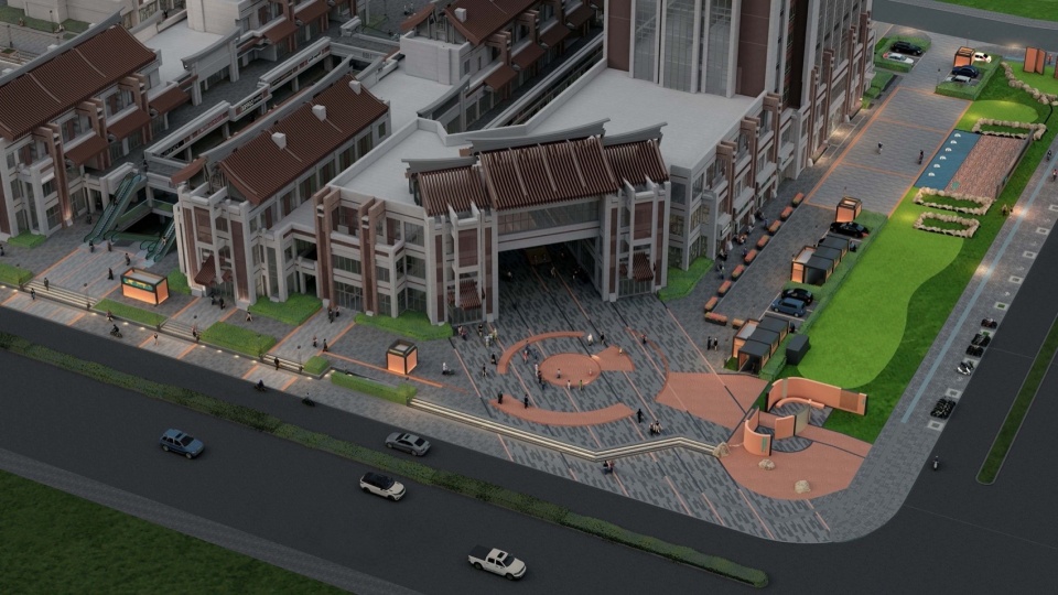 Zhengshun Plaza Landscape Design
