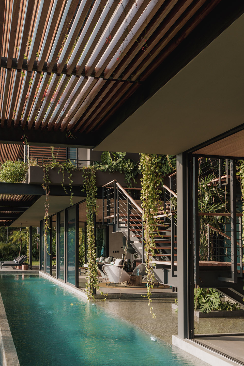 cascada de luz by studio saxe