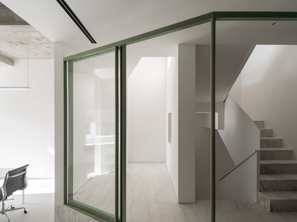 1F office hongqing office renovation by atelier siyu