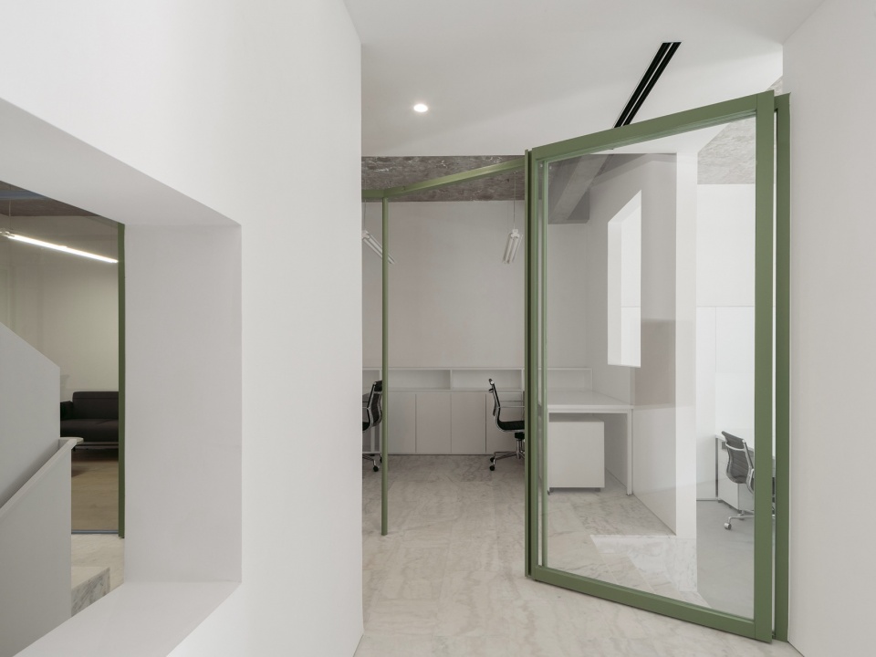 1F office hongqing office renovation by atelier siyu