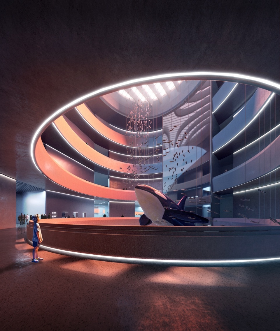MAD Hainan Science and Technology Museum interior 1