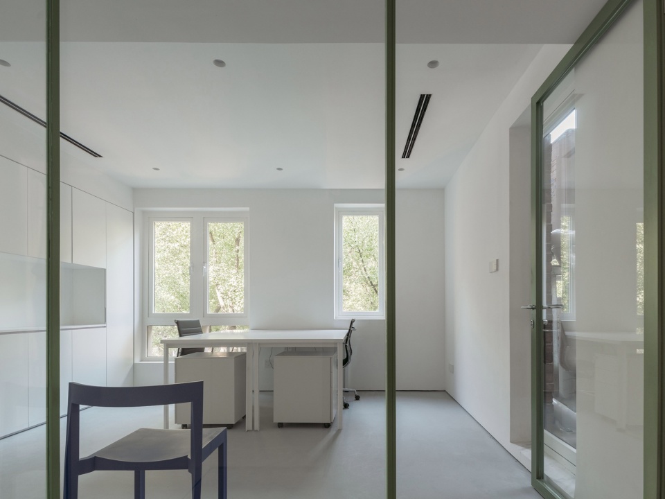 2F finance room hongqing office renovation by atelier siyu