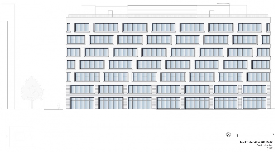 FA206 elevation south c TCHOBAN VOSS Architekten