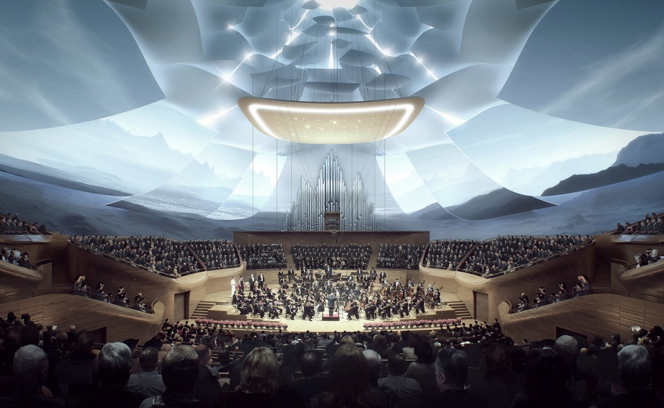 MAD China Philharmonic Concert Hall 9 auditorium