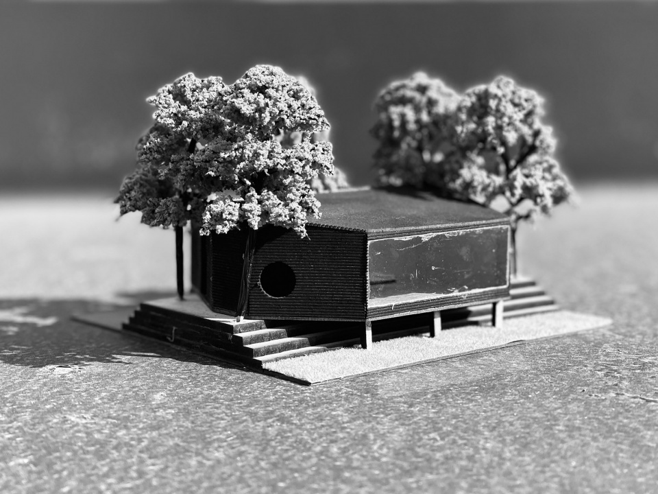 Model 4 aquatree resort healing cabin by uao