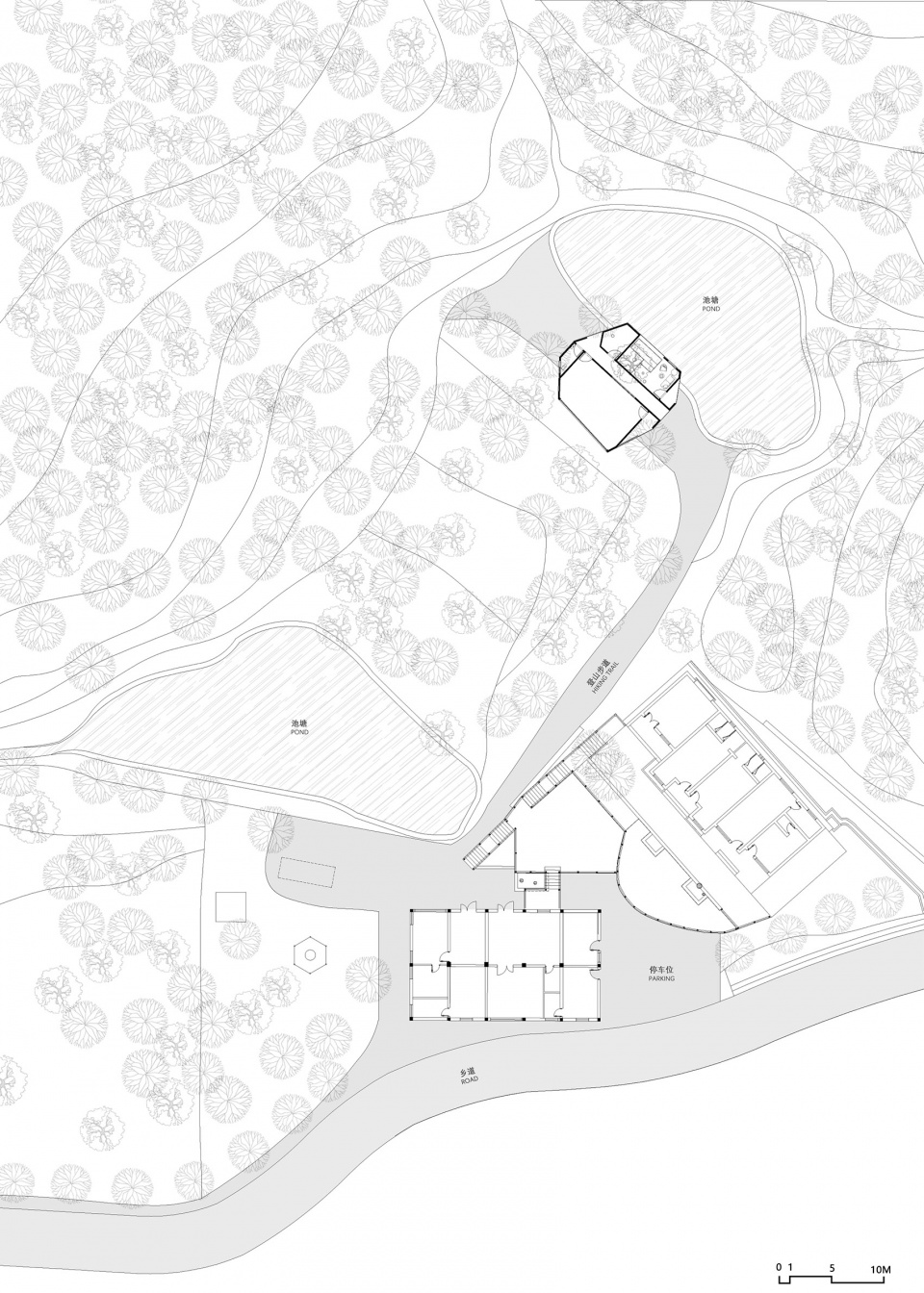site aquatree resort healing cabin by uao