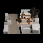 墙之间的家，西安 / 耕井伫建筑工作室