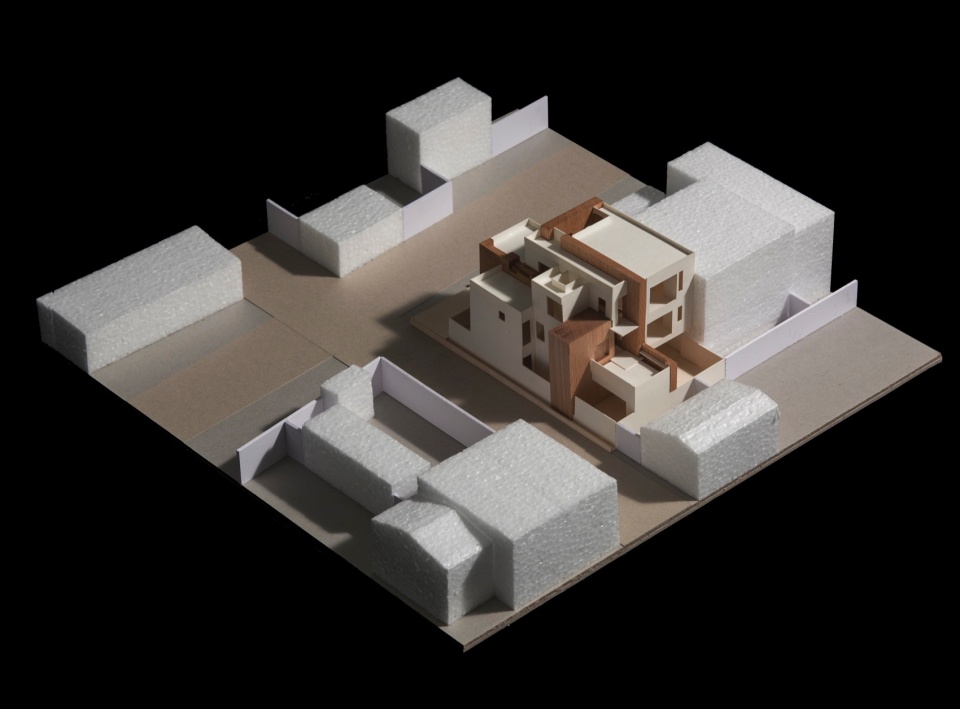 西南侧视角模型照,southwest perspective model@胡祎航