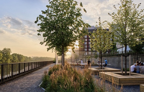 河滨公园，新西伯利亚 / KCAP Architects & Planners + АFА + Landmark Architects + S&P Architektura Krajobrazu + Brusnika