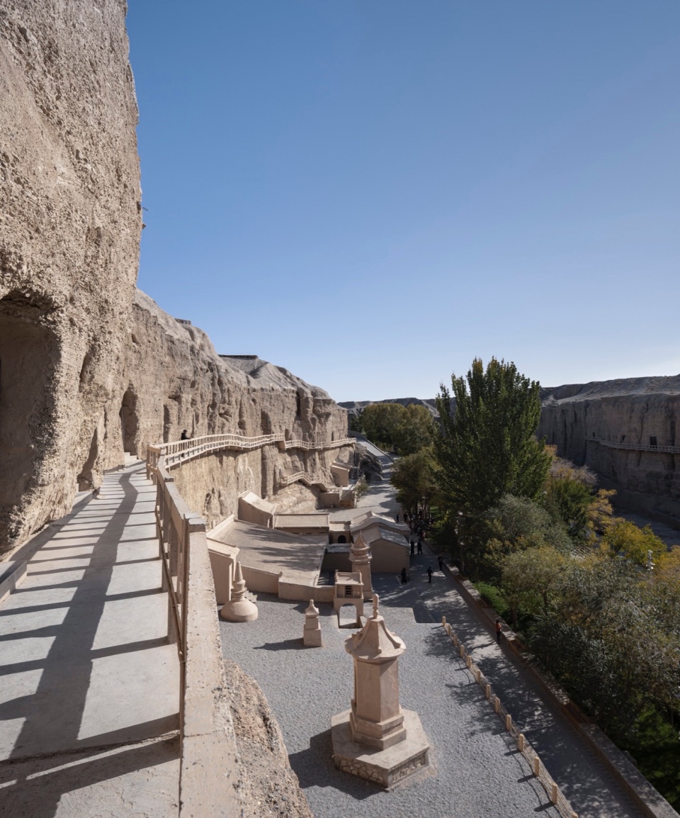 Gansu Guazhou Yulin Grottoes Visitor Reception Center by 9 Town Design Studio for Urban Architecture