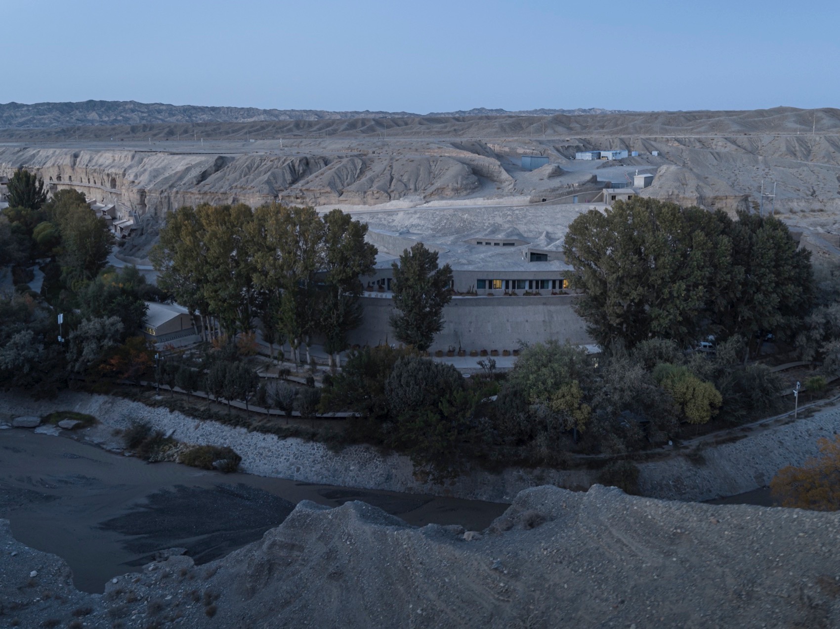 Gansu Guazhou Yulin Grottoes Visitor Reception Center by 9-Town Design ...