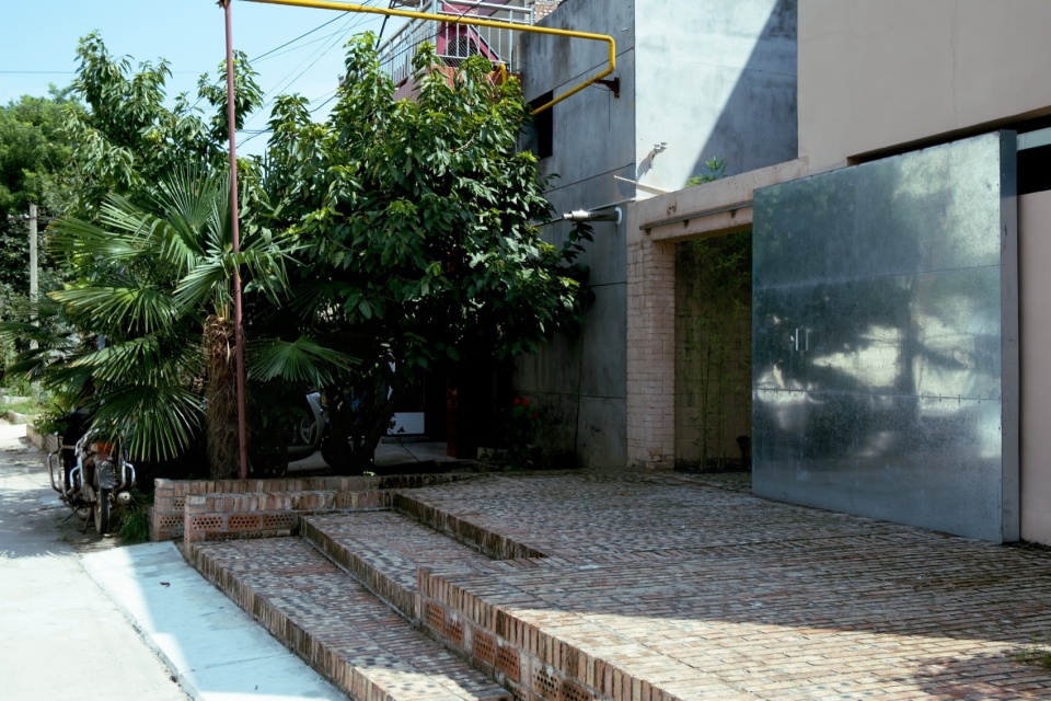 House between the walls