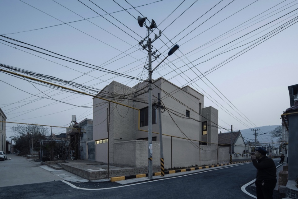 House between the walls