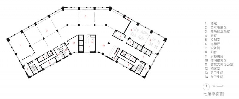 cultural center of no9 neighborhood block by atelier zplus
