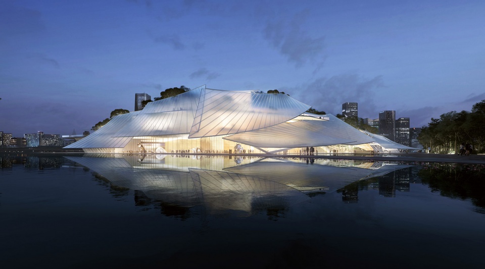 mads winning proposal for the yiwu grand theater to be realized