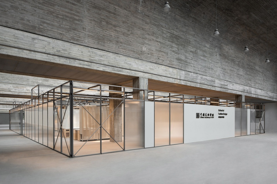 permanent exhibition hall by mas